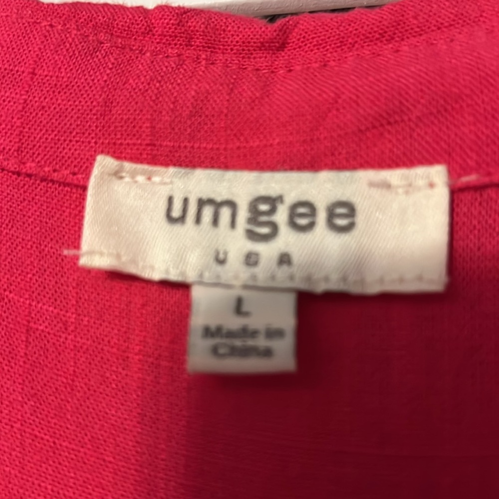 Hot pink Umgee women’s dress.size Large - Picture 6 of 8